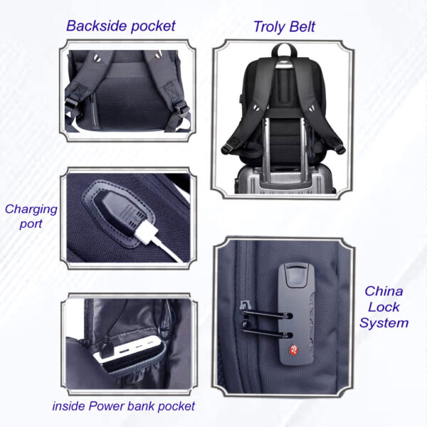 🎁Premium Backpack & Travel Bag (All in One)🎁Model: RT-0002 - Image 4